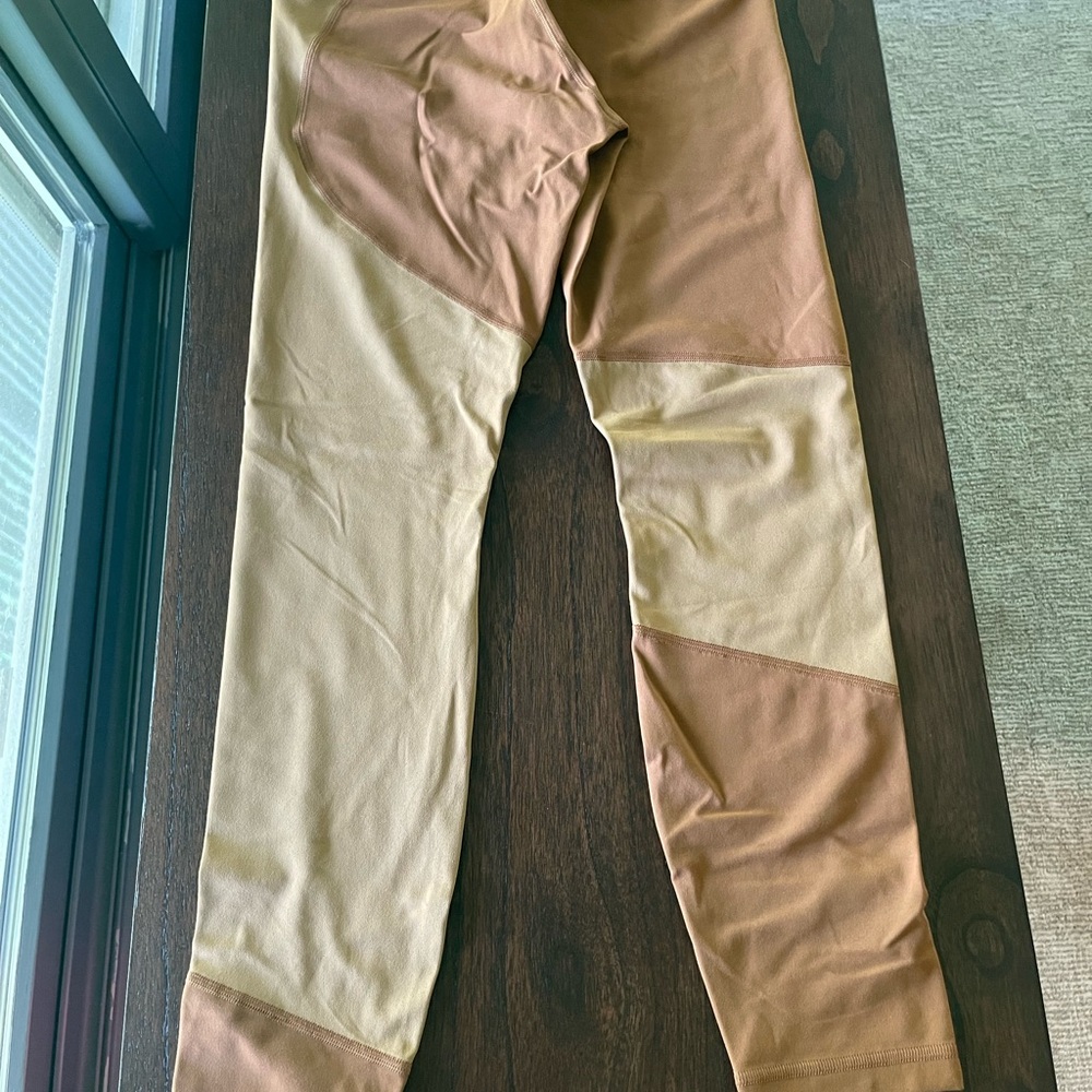 lululemon athletica bottoms in Tan and Brown